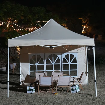3x3m Steel Pole Double Layer 420D Oxford Fabric Waterproof Windproof Eco-Friendly Pop Advertising Tent Custom Logo for Outdoor