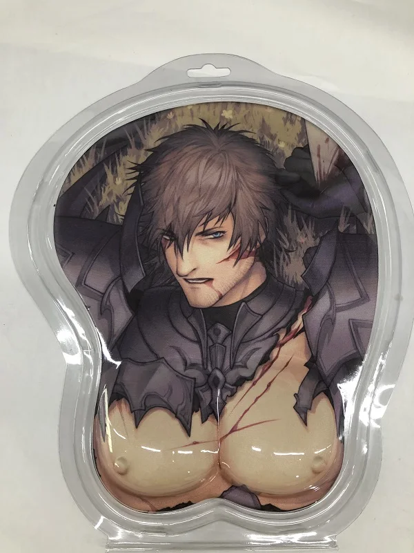 Custom 3D Anime Cartoon Big Girl Boob Mama Gel Silicona Mouse Pad Sexy Girl Breast Wrist Rest Heated Gaming Mouse Pad