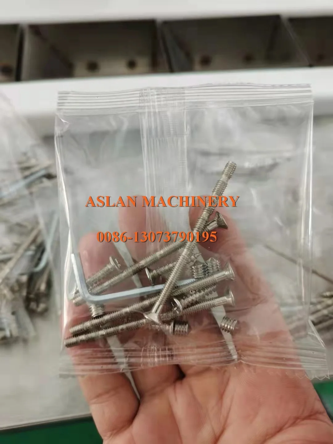 Plastic Expansion Screw Counting Packing Machine Screws Counter Bagging Machine