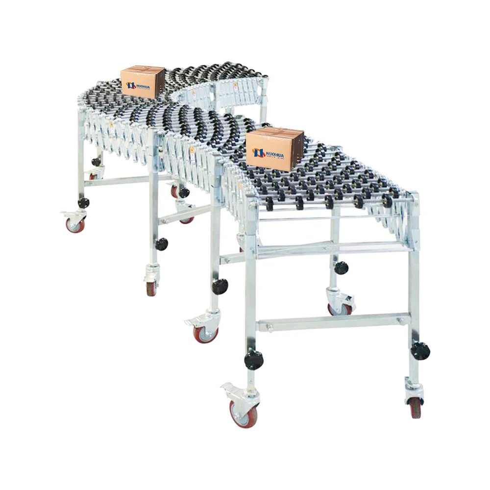 Rodillos De Gravedad Para Transportadores - Flexible Y Expandable
