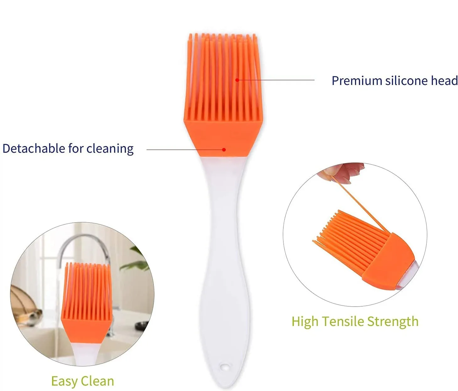 Non-Stick Silicone Food Tongs with Wood Grip Kitchen Cooking Tongs Custom Utensils Set for Baking BBQ USSE Brand Model USSE205 supplier