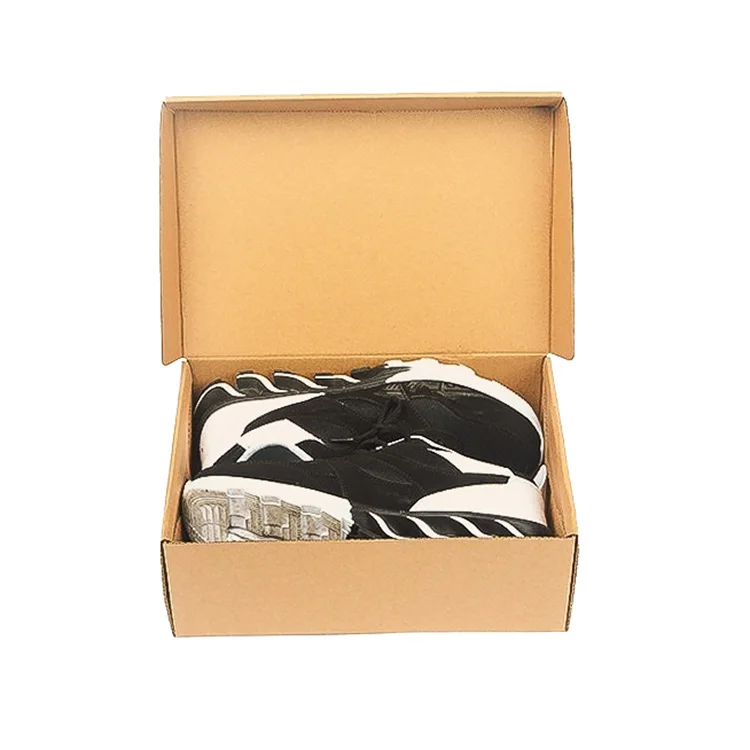 Wholesale Custom Shoe Box Packaging Empty Folding Luxury Personalized Logo  Baby Recycled Paper Shoe Box