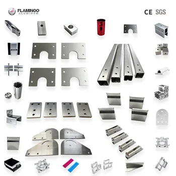 Ultra Precision Aluminum CNC Parts Machining Custom Tolerance CNC Drilling & Milling Services for Aluminum Profiles