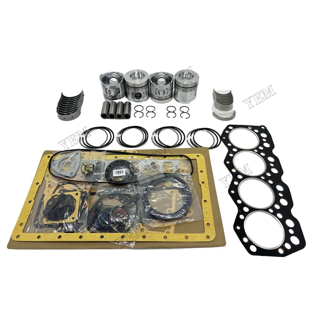 S4K Overhaul Rebuild Kit (No Liner No Valve) S4KT for Mitsubishi CAT E120B E312 E320 2