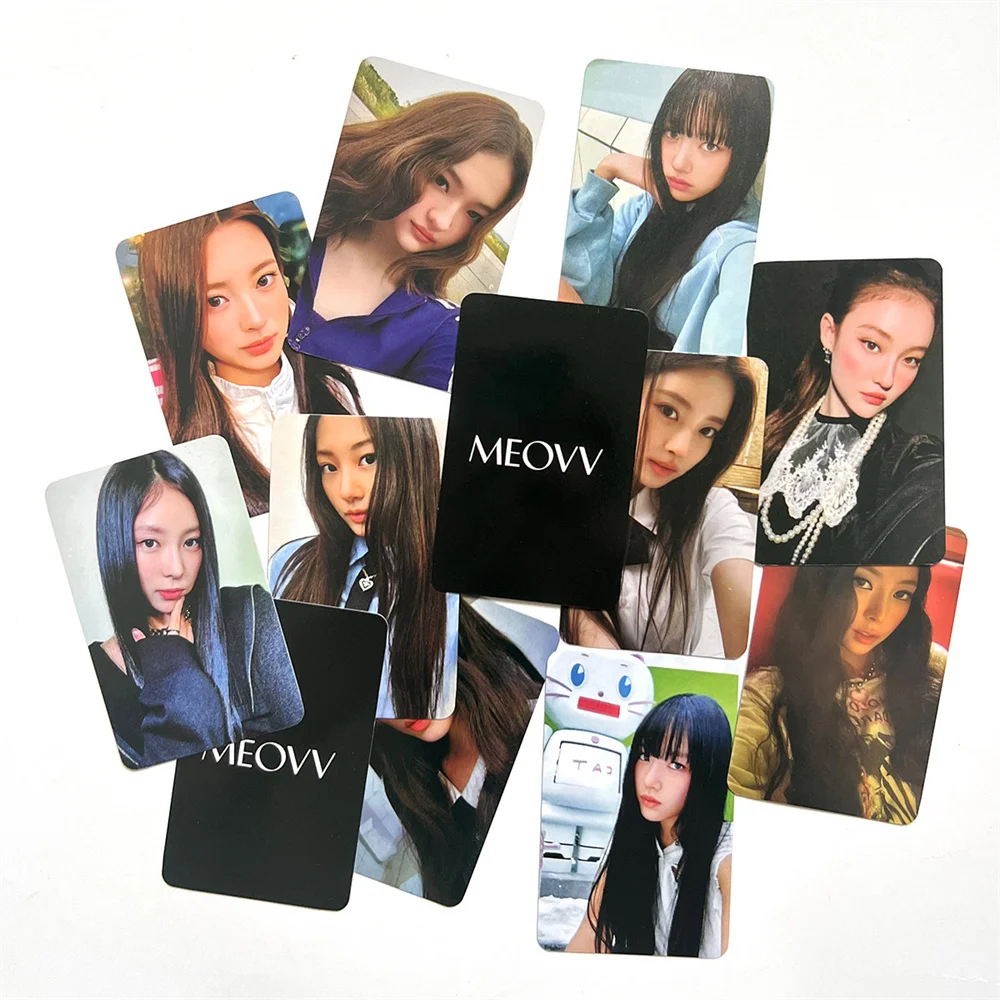 Kpop MEOVV シングル MEOW フォトカード ポストカード アルバム LOMO