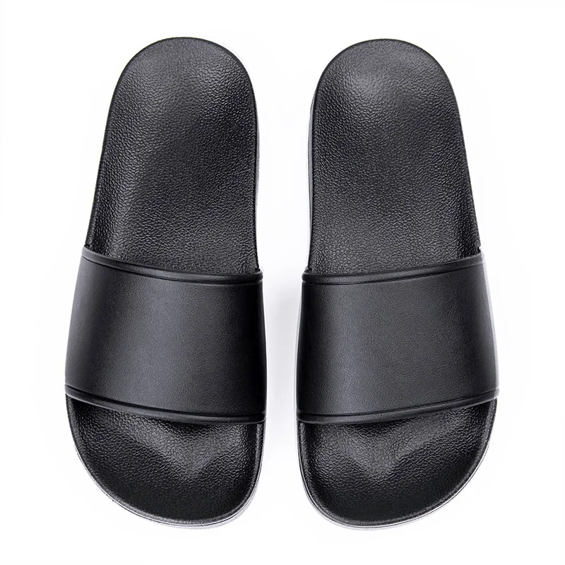 OEM Custom Summer Slide Sandals Home Slippers for Men Women Non-Slip Rubber Insole Fashion Style Cross-Border Logistics Included