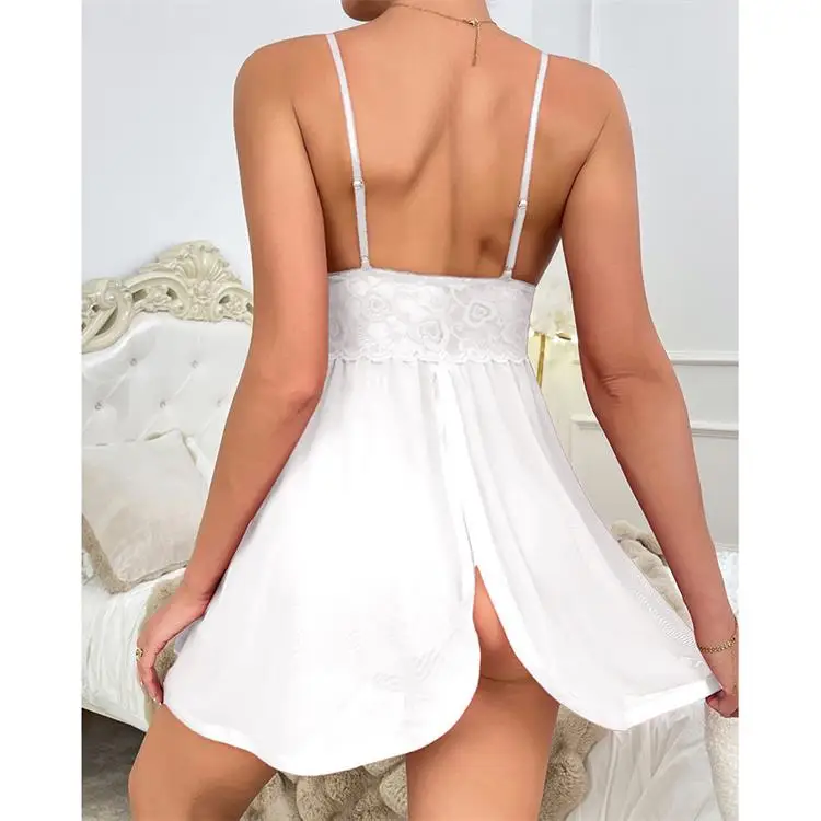 transparent white nightdresses