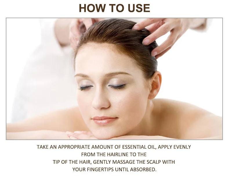 Natural Pure Hair Growth Essential Oil Ginger Hair Growth Oil 30ml