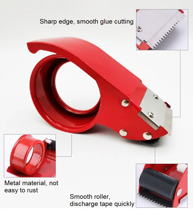 Portable Handheld Thumb Tape Cutter Fingeroperated Electronic Tape