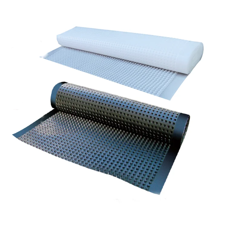 Plastic Drainage Cell Sheet Mat Drain Board Green Roof Membrane System