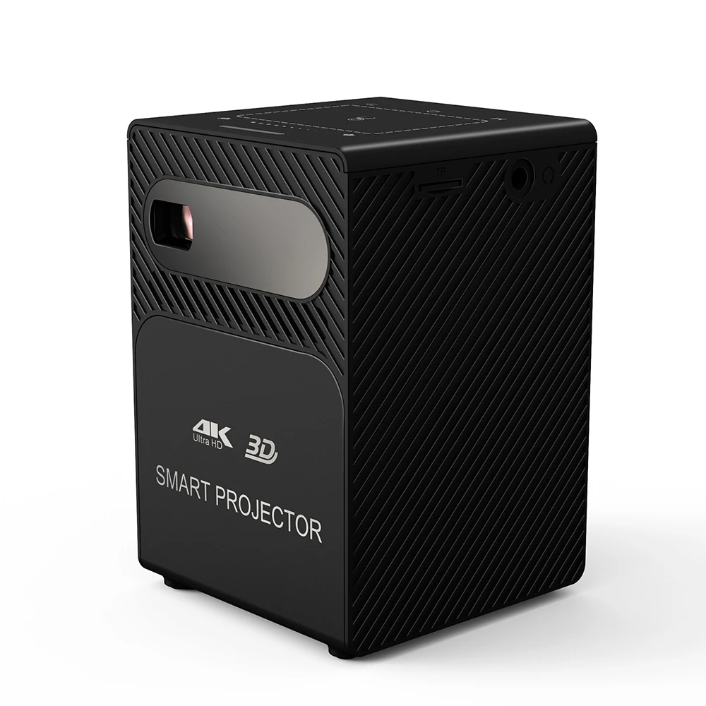SMART MINI PROJECTOR 本体 Amazon.com: [180°Adjustable Stand] Smart Mini Projector with