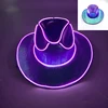 Purple cowboy hat
