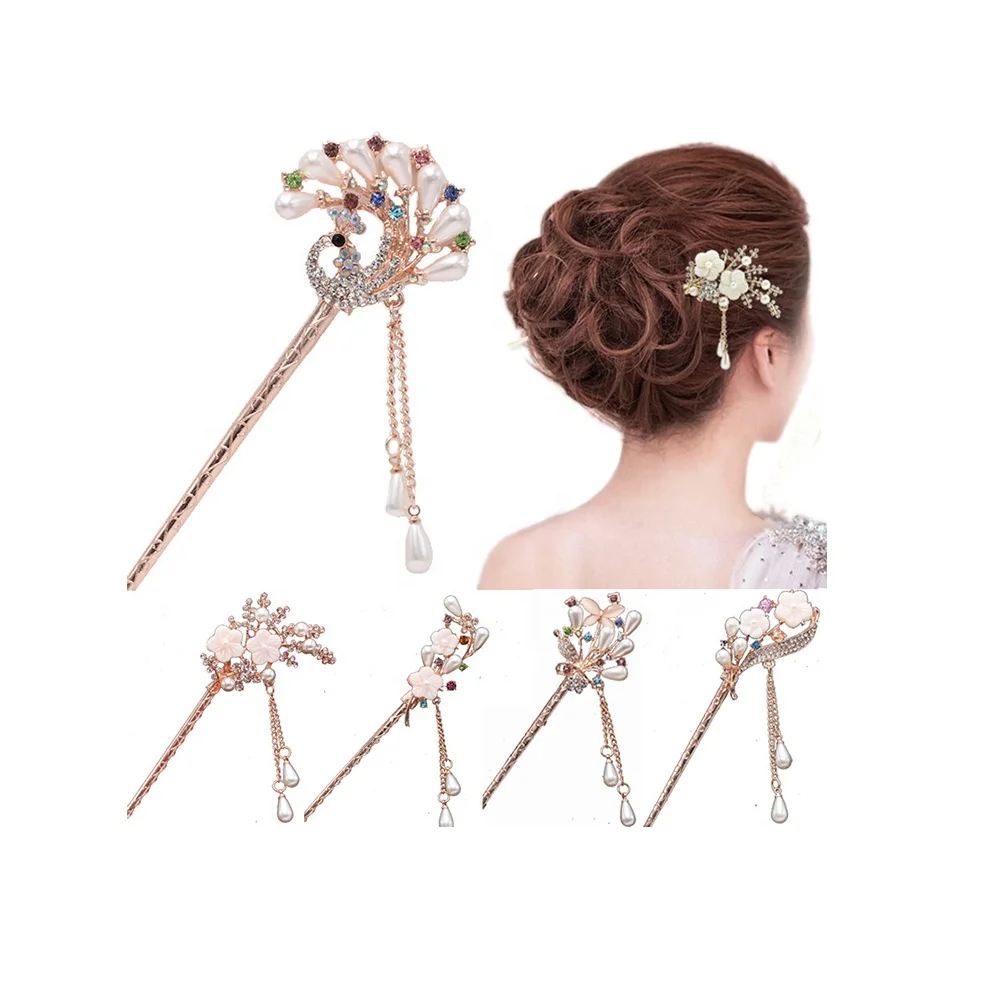 How to Use Japanese Hair Stick - Elegant Hair Accessories display picture 1