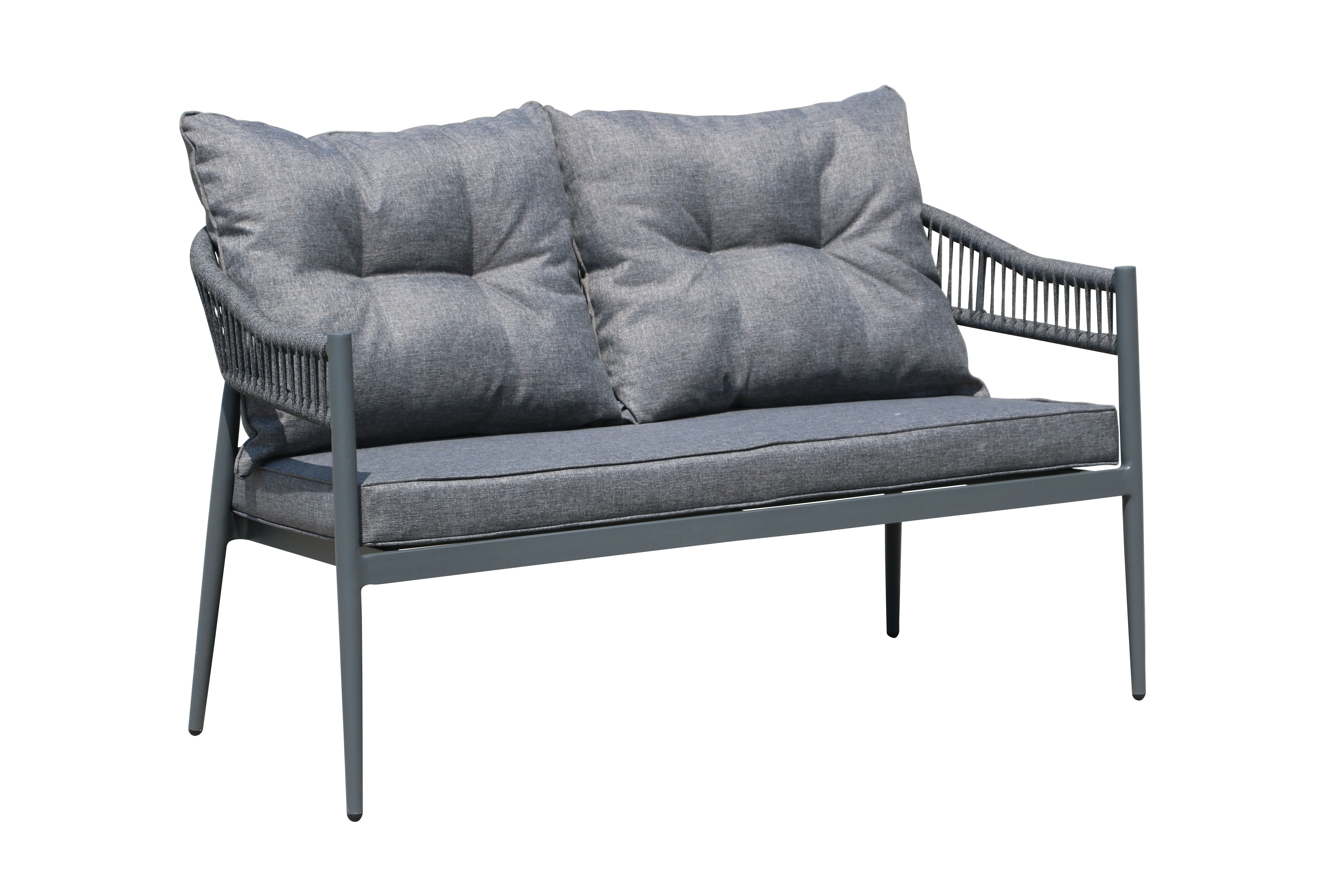 NOWENSOL GS1156 Luxury Modern Wicker Outdoor Sofa Set with Backyard Table and Chair Furniture for Patio and Garden - Image 4