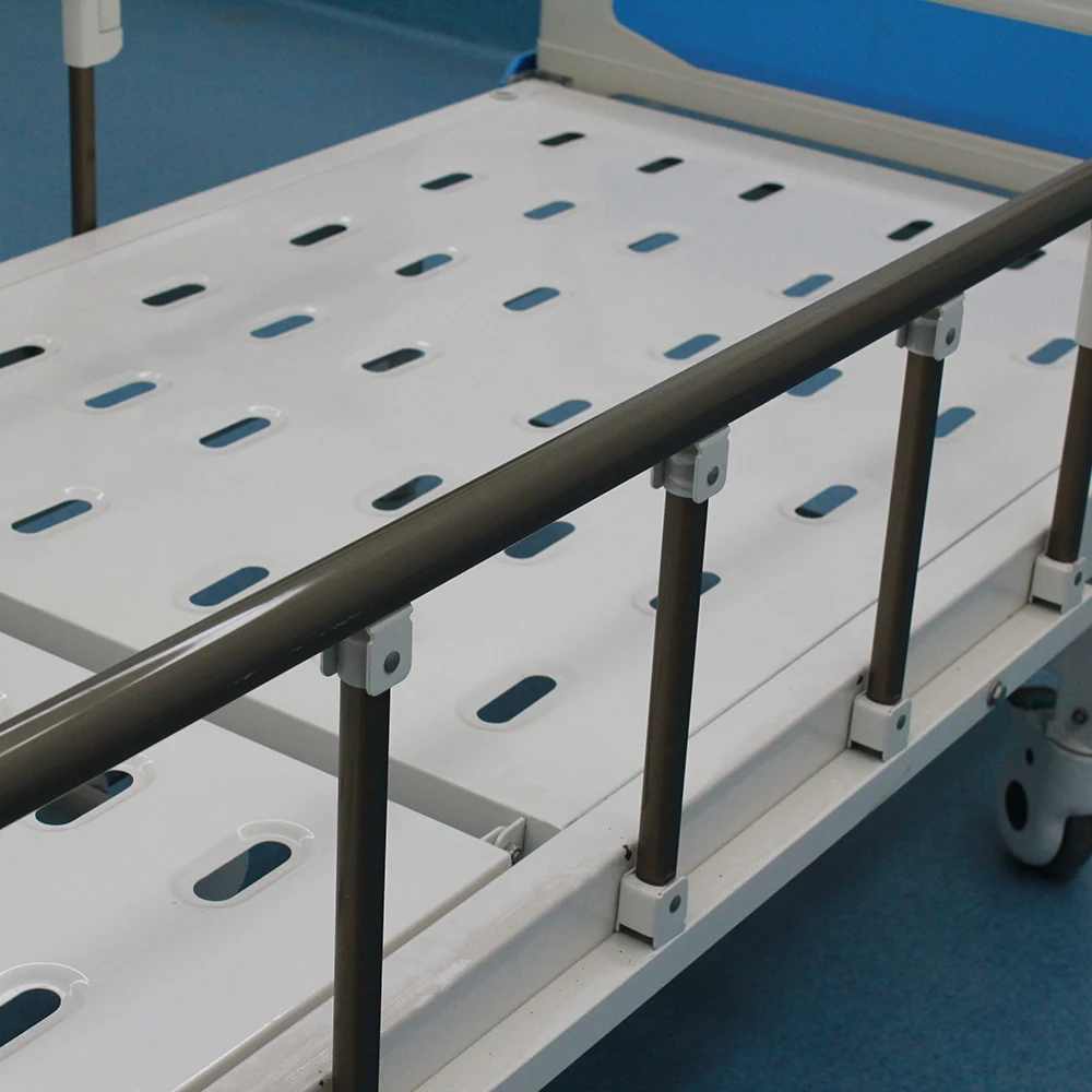 Expert  High Quality CE ISO Approved Manual One Function Patient Room Bed for Hospital and Clinic Use Backboard Lifting