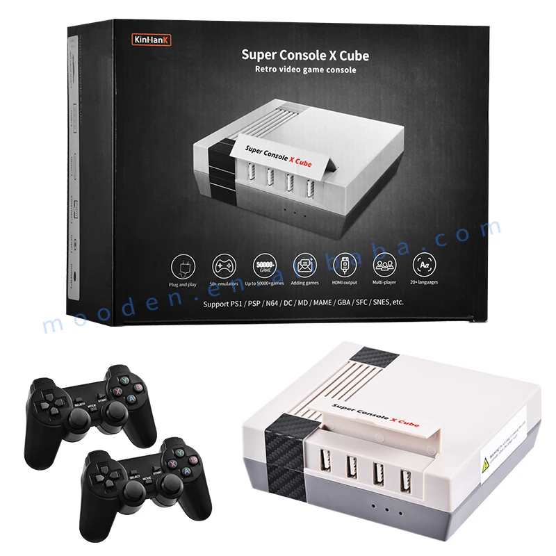 Super Console X Cube Retro Video Game Consoles With 60000 Games