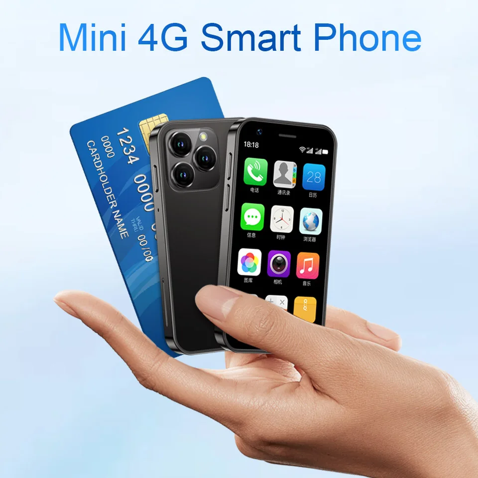 SOYES XS16 Big Battery Android 4G Mobile Phone Dual SIM Mini Smartphone
