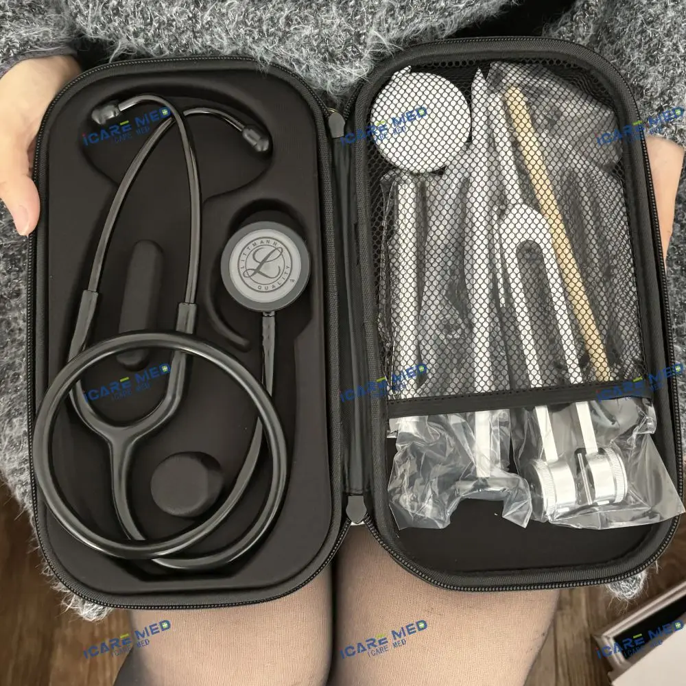 Medical Surgical Diagnostics Instrument Stethoscope Kits With Nylon Bag