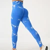 Azul rey con efecto tie-dye