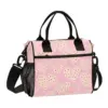 Pink heart-shaped pattern