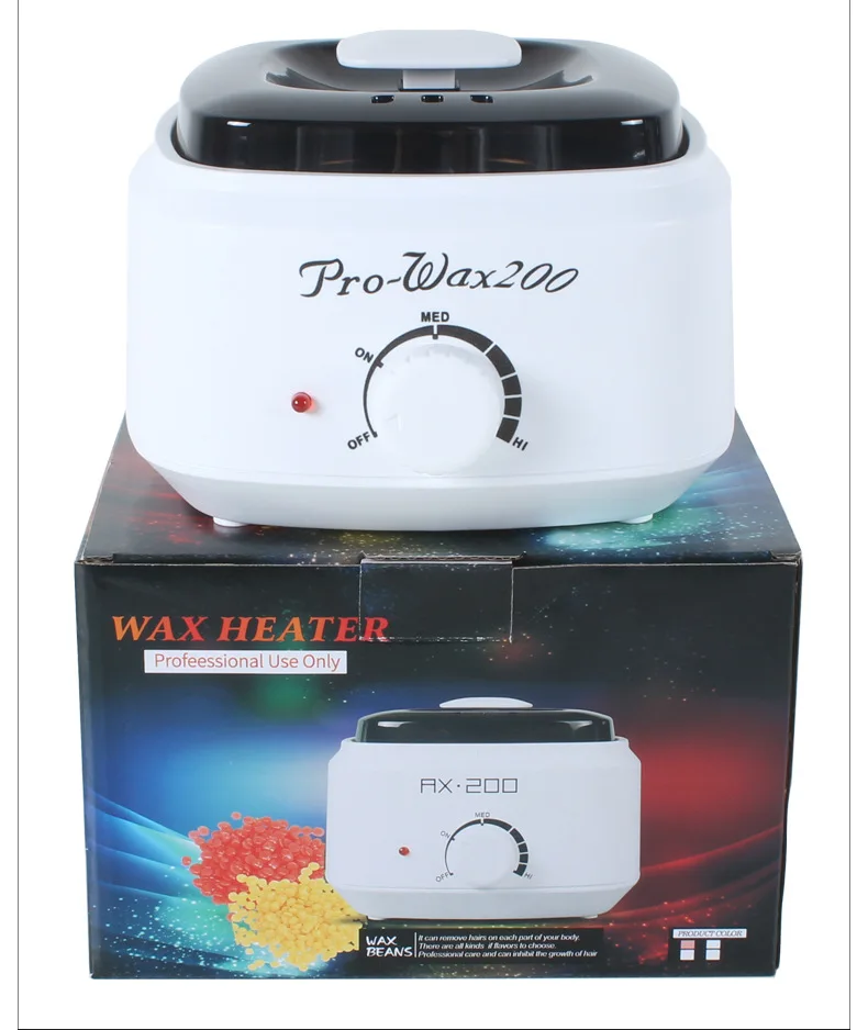 2020 New Pro Wax 200 with Digital LCD Display for Heating 500CC Hair Removal Wax Warmer Melting Pot Wax Heater
