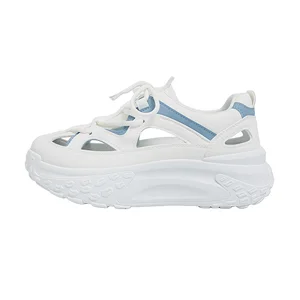 Women's New Fashionable Casual Flat Sandals Breathable Mesh Outdoor Running Shoes