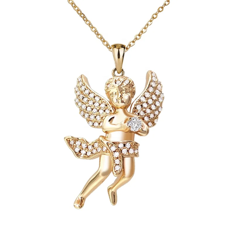 Buy Angel Pendant,Hip Hop Bling Jewelry 
