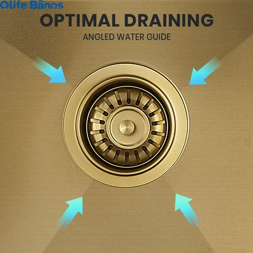 Extreme Stamping Radius 5mm Drawn Pressing Stainless Steel 304 Single Bowl Kitchen Sink manufacture