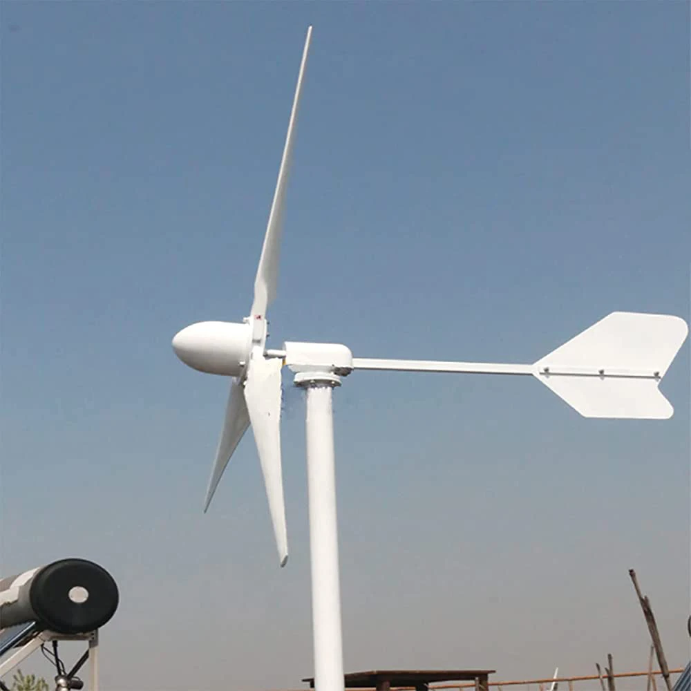 5000w 2kw Horizontal Wind Turbine Generator 96V 48V 24V Free Energy ...