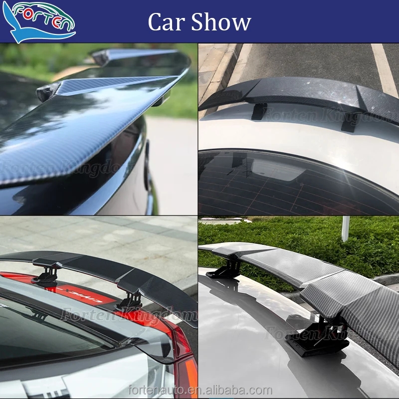 Automatically Universal Rear Carbon Fiber Electric Spoiler for Lexus GS300 Auto Exterior Trunk Tail Boot Lid Wing Car Spoilers