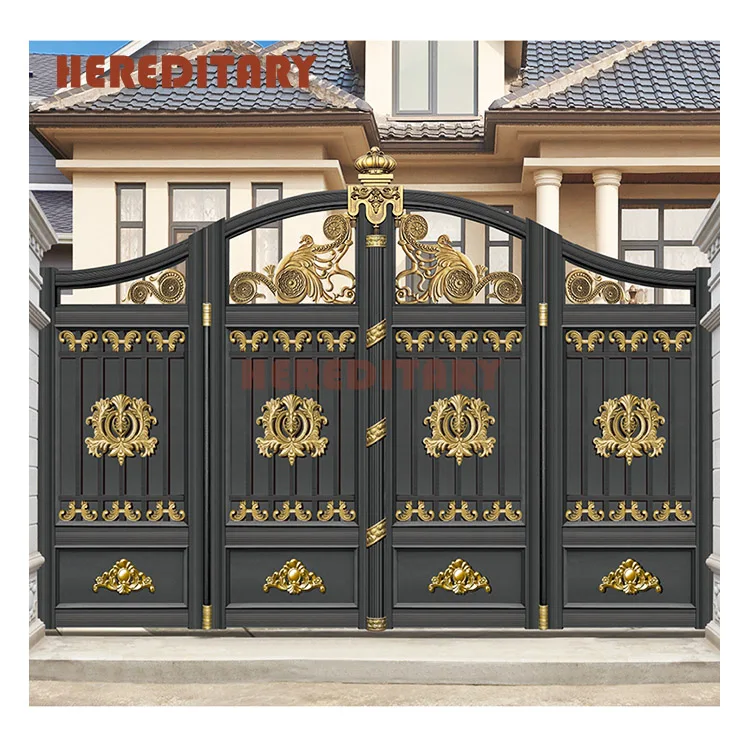 Motorized Driveway Gates and Simple Design Main Gate Design