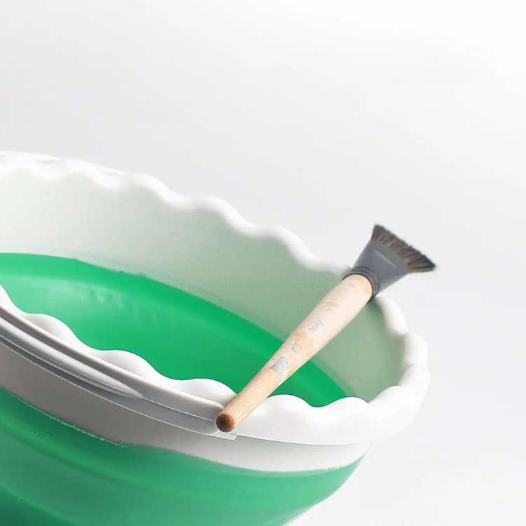 Portable Paint Brush Cleaner Foldable Cup Multifunctional Silicone Wash