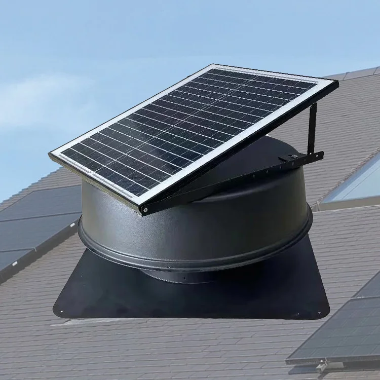 Air Heat Extractor Roof Vent System for Home 35W Solar DC Power Industrial Ceiling Exhaust Fan Chimney Ventilation Cooler Fan