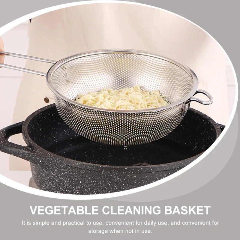 Fine Mesh Stainless Steel Strainer - Durable & Versatile