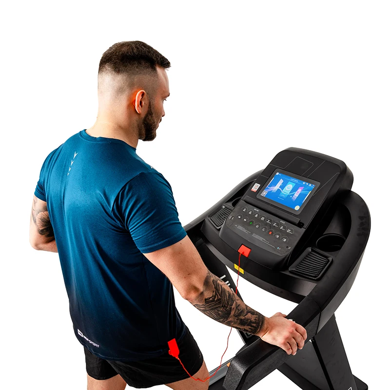 Electric Home Fitness Gym Training Treadmill Total Sports America Pneumatic Crawler LCD for Apartment Exercise Running Machine
