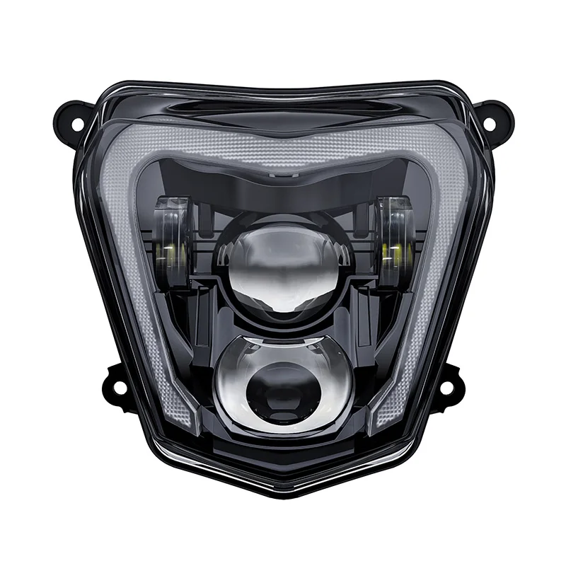 Запчасти для мотоциклов 2012-2019 KTM Duke 690 фары DRL светодиодные фары для 2013-2017 KTM Duke 690R аксессуары супермото велосипед