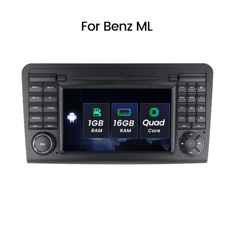 Auto Radio Android Car Player for Mercedes Benz ML W164 ML300 GL X164 GL320 350 420 450 500 R W251 GL320 GL500 Car Audio System