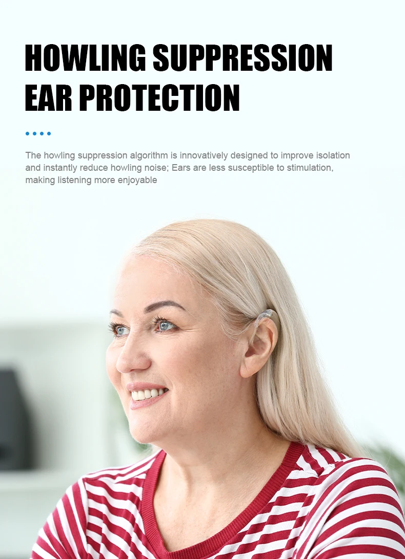 Portable Mini Ear Hearing Aid Sound Amplifier Adjustable Ear Hearing Amplifier For The Deaf