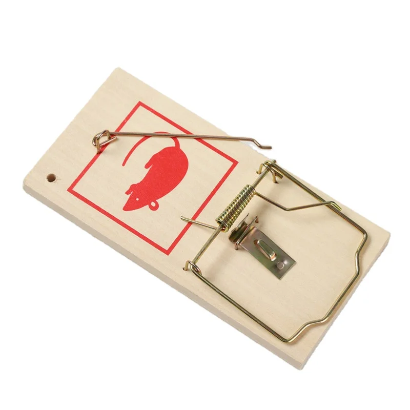 Large Size Wooden Rat Trap Custom Home Kitchen Mouse Catch Killer for Effective Mouse Trap