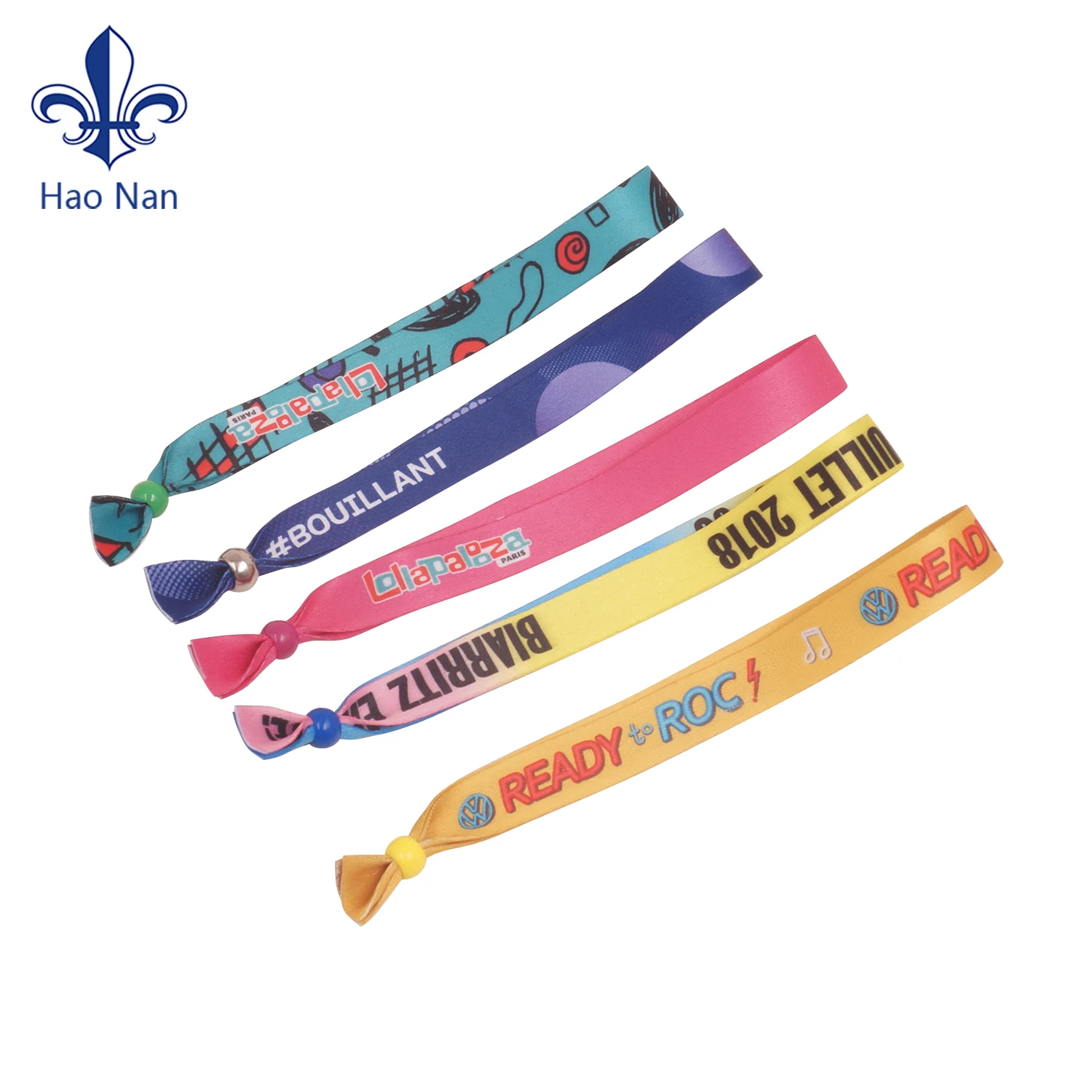 Custom Event Sublimation Wristband Festival Armband Wristbands Hand Bands Wrist Bands With No Minimum Order
