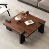 Natural Wood + Black Legs