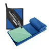 Royal blue + Light green
