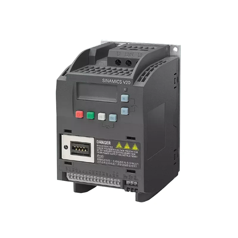 new original 6sl3210 5be13 7uv0 power module for siemens sinamics v20 series inverters rated 037 kw 380480v three phase input compact structure built in protection functions -1