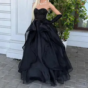 A-line Dress for Women, Made of All Polyester, Evening Dresses