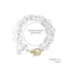 S2412-2 fava bean pearl bracelet