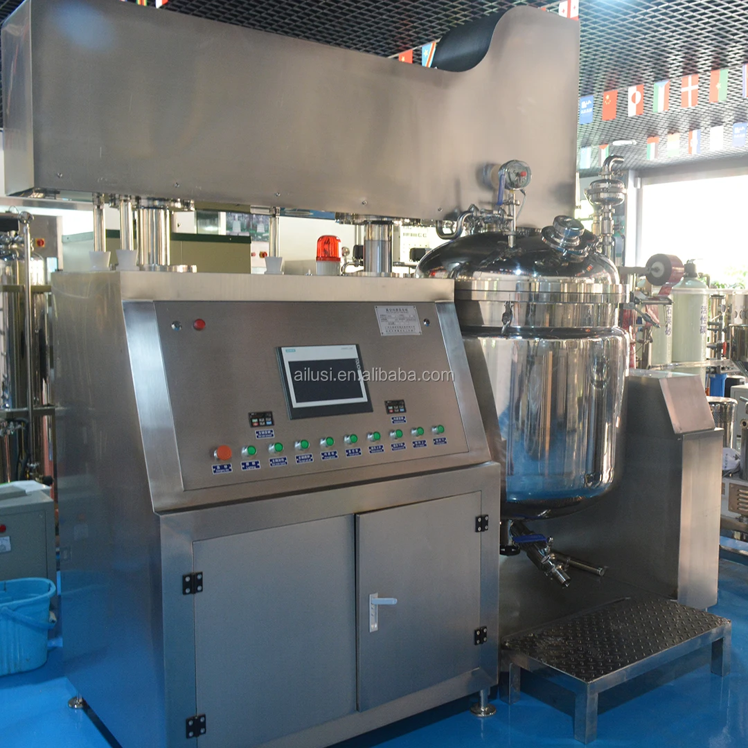 Mayonnaise Vacuum Homogenizing Emulsifying Mixer Industrial Small Mayonnaise Making Machine