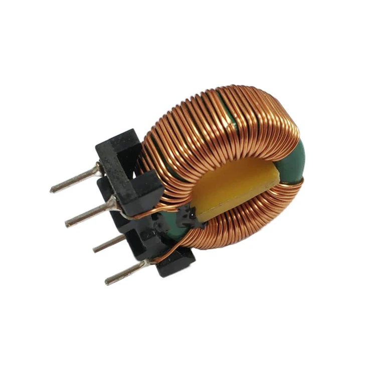 Inductance magnétique toroïdal verticale fil monocouche bobinée 15mh 5A Bobine d