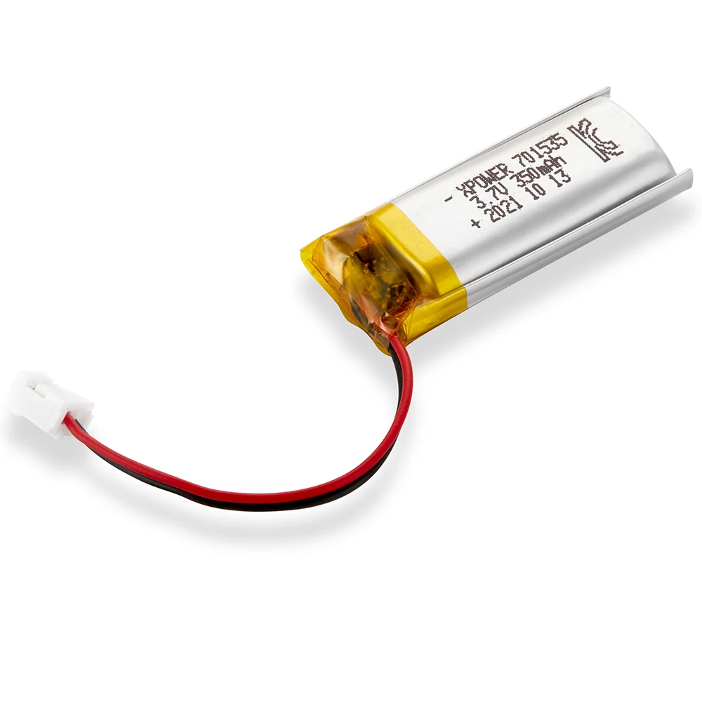 3.7v 350mah Rechargeable Lithium Polymer Lipo Battery For Oxygen Monitor