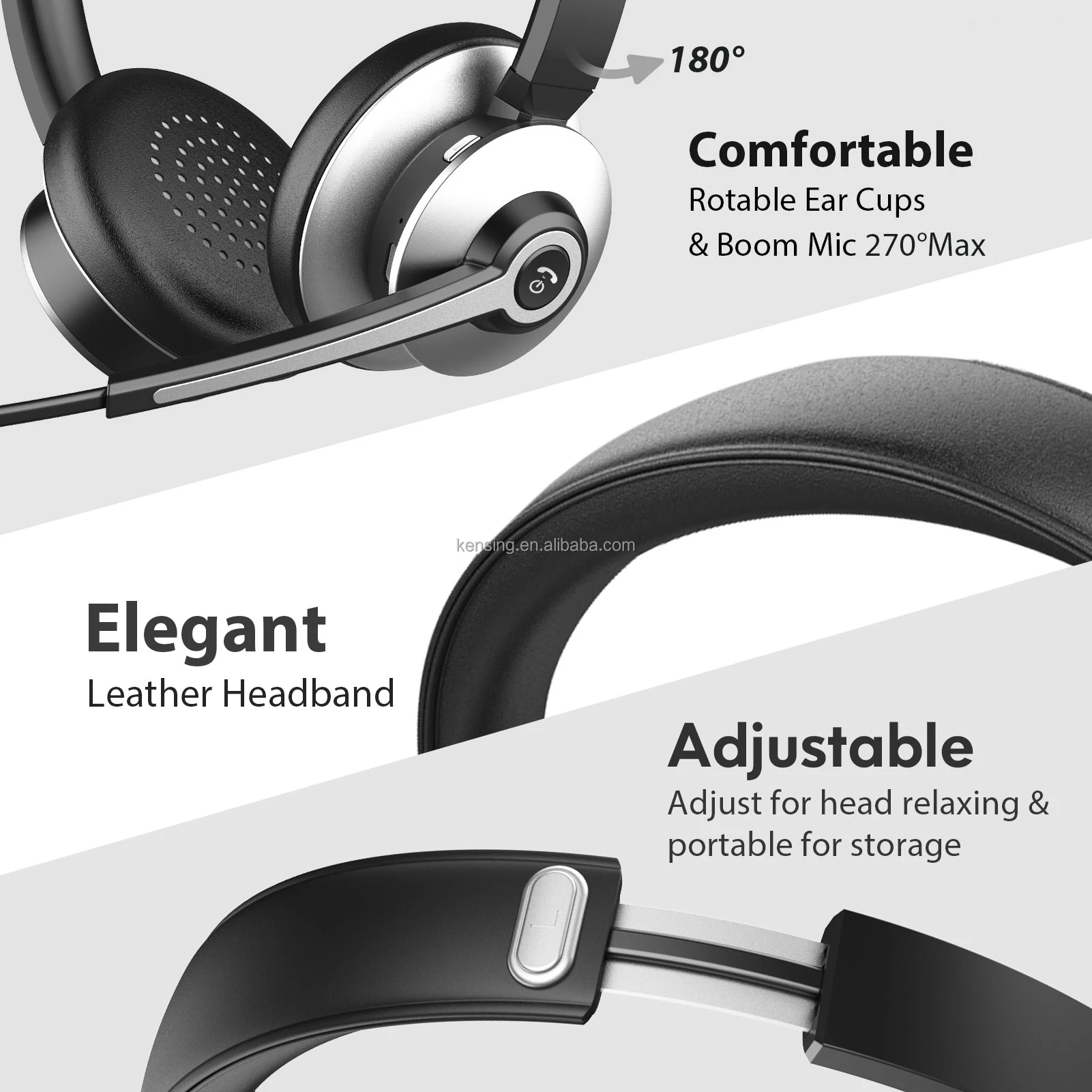 Bt782 Noise Cancelling Bluetooth Trucker Headphone With Microphone