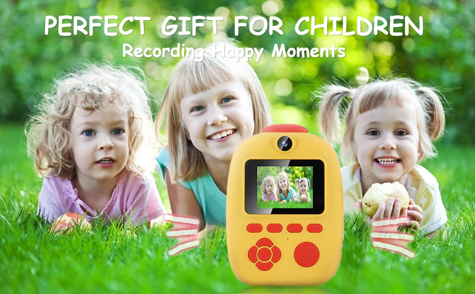 Shenzhen Camera Factory Thermal Instant Printing Digital Camera HD 1080P Rechargeable Kids Cameras